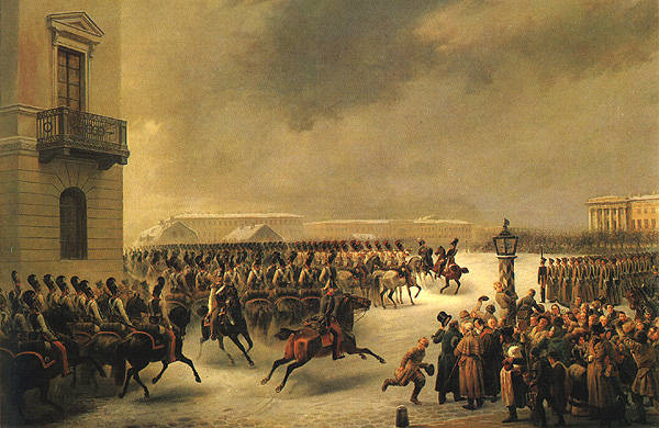 восстание декабристов на сенатской площади 14 декабря 1825 года.
